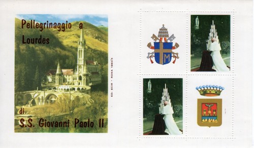 Pope travels lourdes - pope's, to