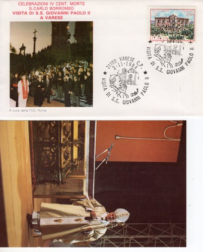 Viaggi del papa 1984 - del, italy