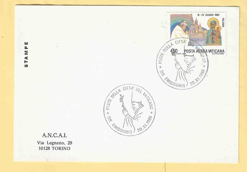 Vatican fdc airmail - fdc,