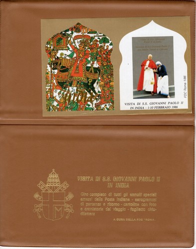 Pope travels india - travels,