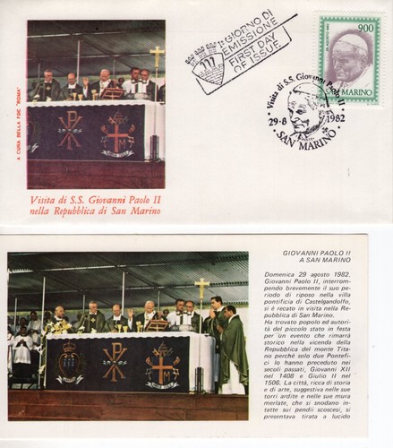 Pope travels italy 1982 - pope's,